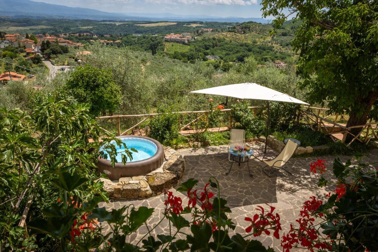 Al Poderuzzo Private Villa with jacuzzi&garden Castelnuovo deʼ Sabbioni Esterno foto